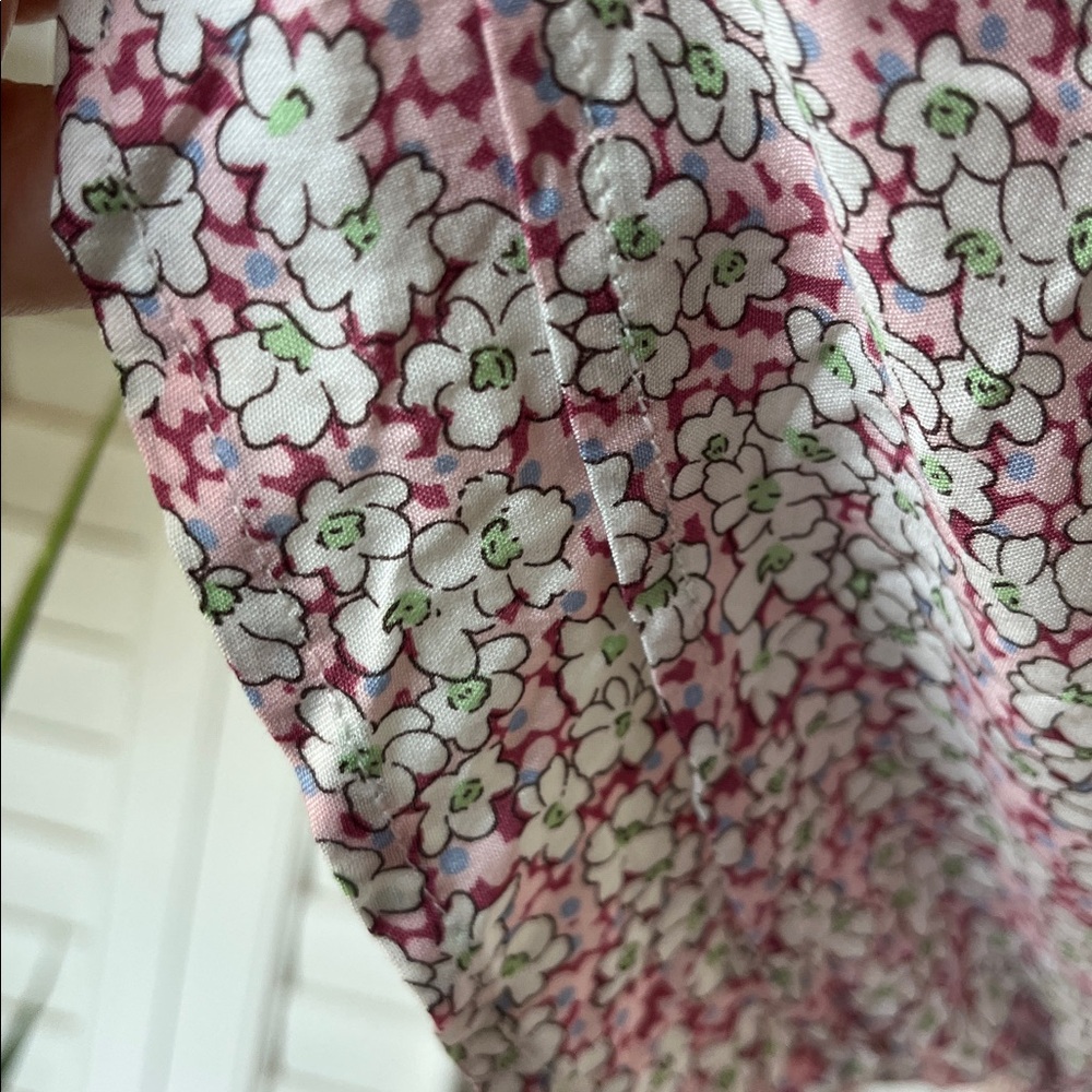 🌸 GiGio Floral Boho Tassel Tie Tiered Dress – Size Small 🌸 - Picture 6 of 7